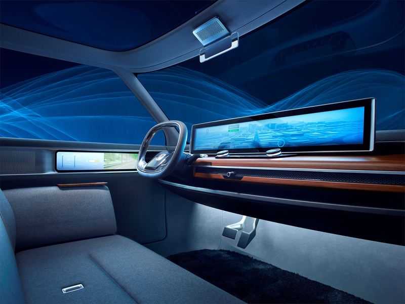 Illustration for article titled The Interior Of Honda's Retro EV Is All Screens